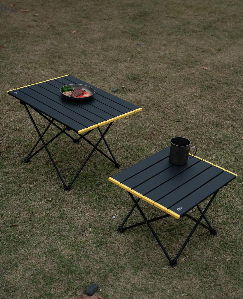 IClimb Outdoor Table, Мини-низкий столик, Стол для кемпинга, Складной стол, Алюминий, Грузоподъемность 30 кг, Ультралегкий, Компактный для одиночного кемпинга, Барбекю,