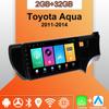 Android Carplay автомобильное радио для Toyota Aqua 2011-2014 мультимедийный проигрыватель головное устройство стерео GPS навигация BT WIFI 2+32 ГБ
