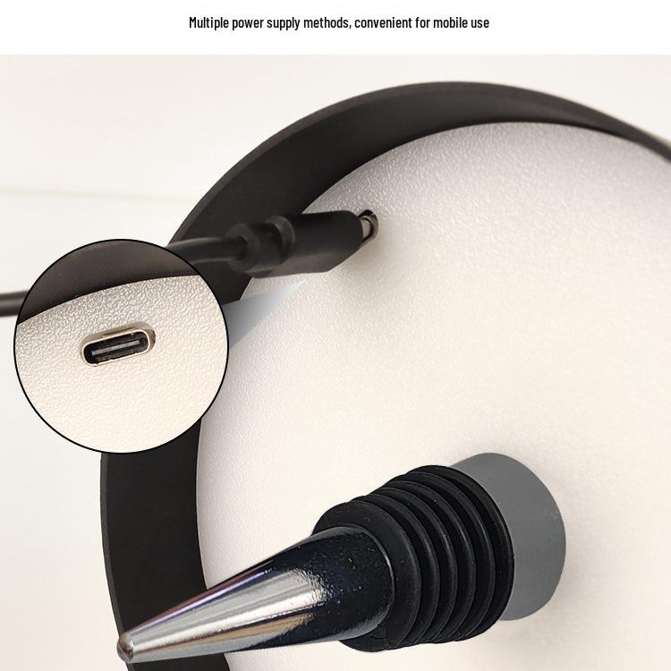 Ночник-пробка, атмосферный светильник из пустой бутылки для декора винного кафе.