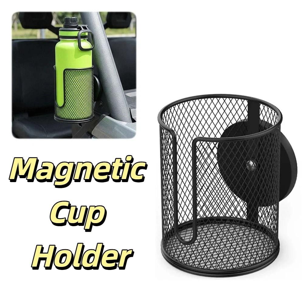 Anti Fall Magnetic Cup Holder Fully Covered Drink Holder Magnet Magnetic Car Cup Holder Mower