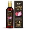 WOW skin Science Onion Black Seed Hair Oil with Comb Applicator, 100ml+WOW Skin Science Onion Black Seed Hair Oil, 200ml