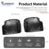 ABS Матовый черный для Suzuki Jimny JB64 JB74 2018 2019 2020 2021 2022 2023 2024 2025 LHD RHD Автомобильные накладки на зеркала заднего вида 2 шт.