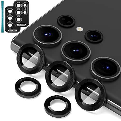 S23 Galaxy For Samsung Ultra Camera Lens Protector Tempered Glass Not Affect Flash Camera Lens Protector For Galaxy S23 Ultra 68 Inch