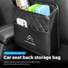 Leather Car Tissue Storage Box Seat Back Paper Water Cup Bag For Citroen C4 C3 C5 C1 C2 C6 VTS C4L DS3 DS4 DS5 Grand Berlingo