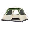 Dome Family Tent for 6 Persons Green Quick Release