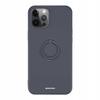 Силиконовое кольцо Sc для iPhone 12 Pro Max Черное
