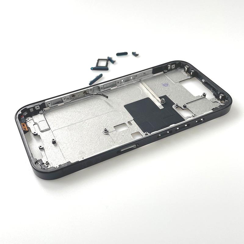 For iPhone 16 Pro Middle Frame Bezel Housing Side Button Chassis Repair Replacement Parts