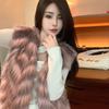 Autumn and Winter New Fox Fur Vest Women's Light Fashion Outer Fur Vest Vest Jacket
