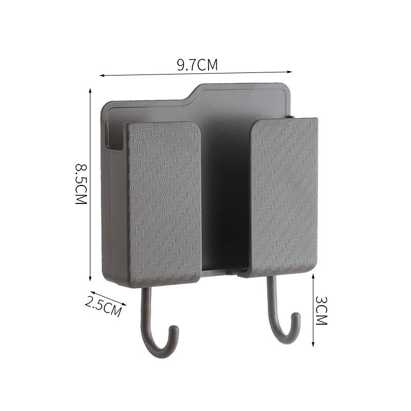 Универсальный держатель пульта дистанционного управления, кронштейн для зарядки телефона, кронштейн для пульта дистанционного управления кондиционера, настенная полка, подставка