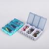 Bait Lure Organizer Mini Fishing Accessories Storage Box Waterproof Compact Portable Hook Container Lure Storage Case