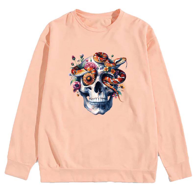 Черепа хип-хопа Термопереводные виниловые цветы Parches Ropa Футболки Толстовки Diy Термопресс Аппликация Одежда Наклейки Нашивки