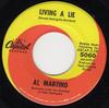 7inch Record AL MARTINO - Living A Lie 5060 Capitol Records 1963 US Pop Used