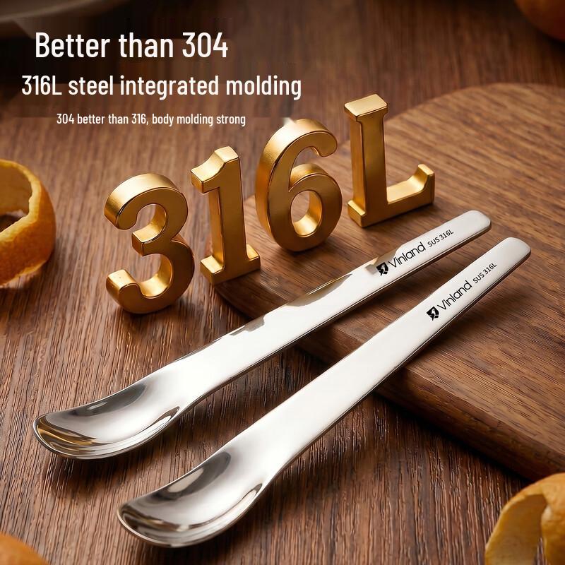 Vinland 316L Stainless Steel Dessert Spoon