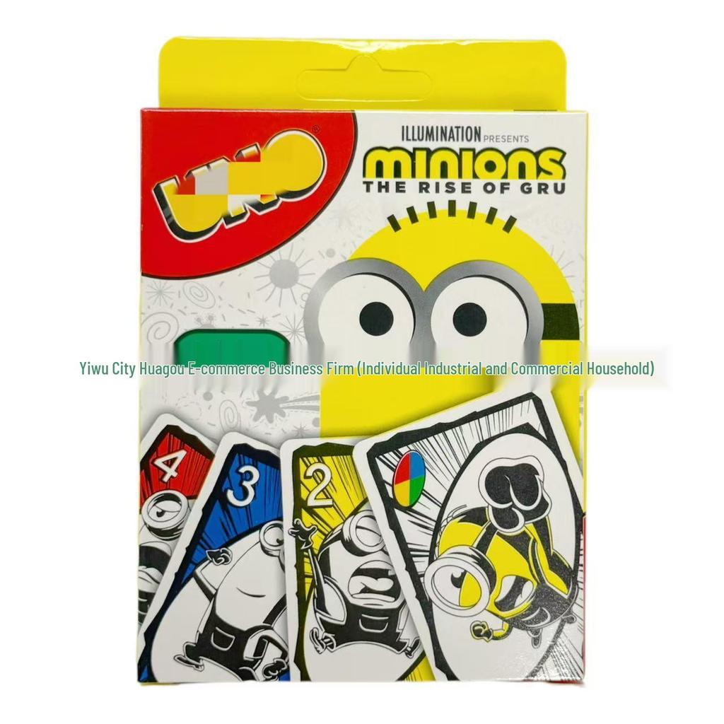 UNO Classic Multiplayer Cartoon Party Playing Cards Game