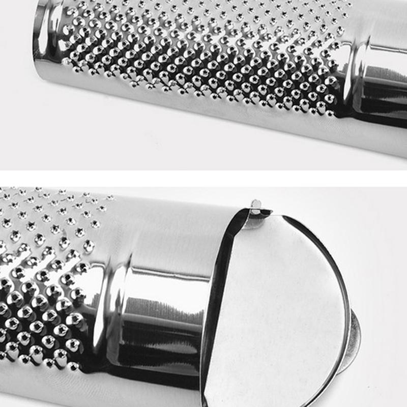 1шт универсальная ручная терка из нержавеющей стали с мускатным орехом, цедрой, имбирем