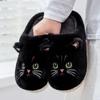 Winter New Women Home Slippers Cute Cat Slipper Couple Cartoon Slipper Indoor Fuzzy Warm Casual Slippers Lovely Cotton Shoes
