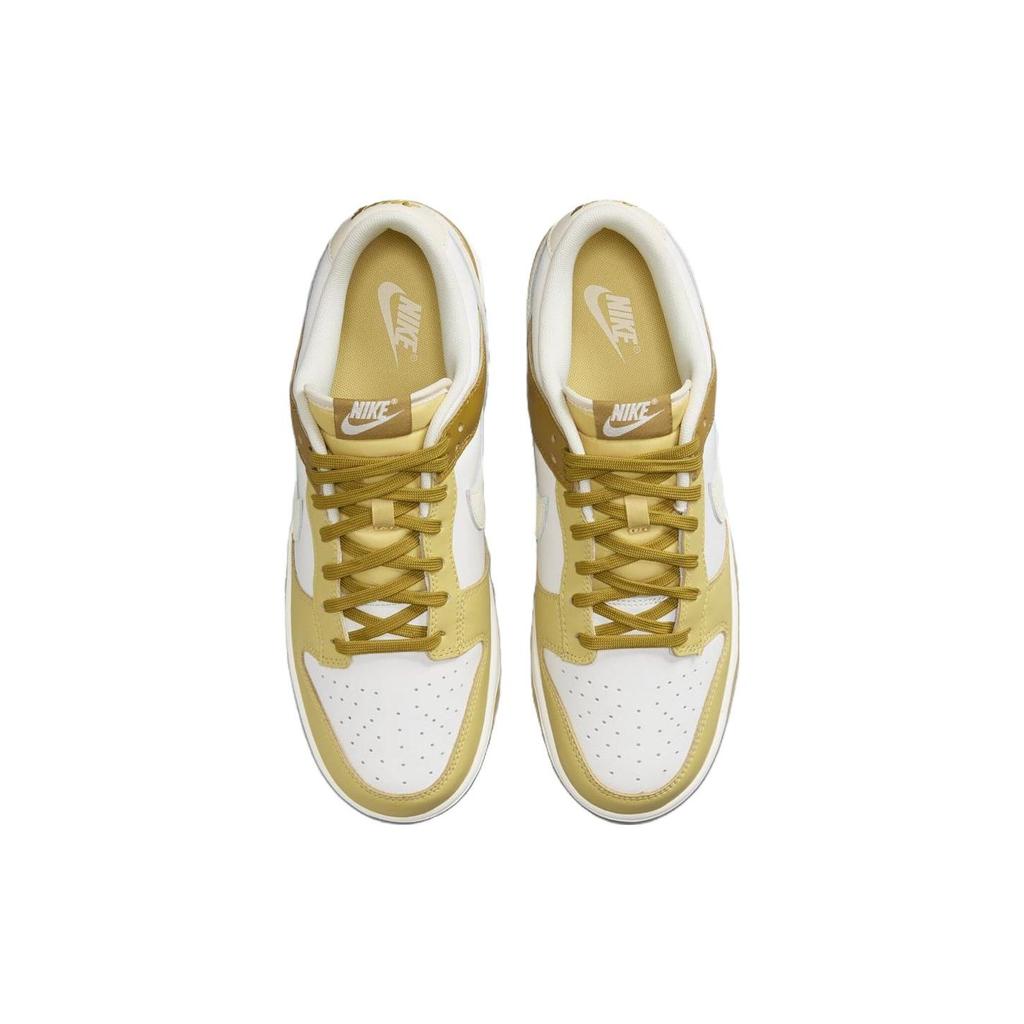 Nike Dunk Low Bronzine Мужские кроссовки Желтый Сатурн-Золотой парус FZ4042-716