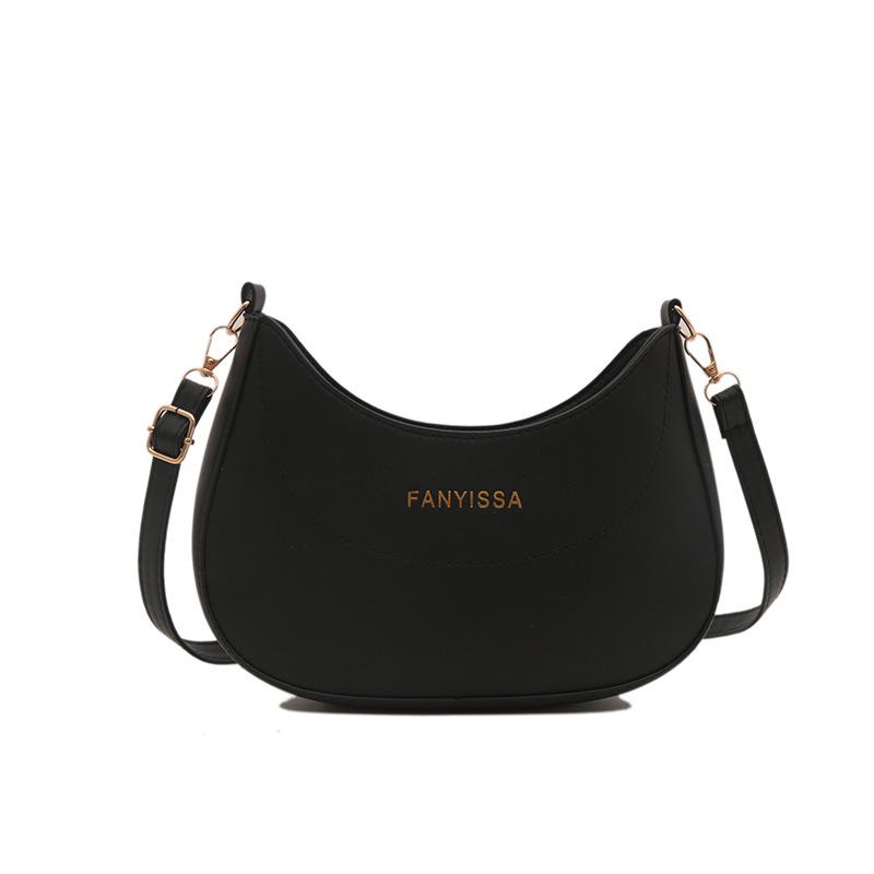 Простая и модная сумка для поездок на работу в форме полумесяца Простая и модная сумка через подмышку Новая летняя сумка через плечо высокой стоимости