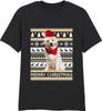 Custom Pet Photo Christmas TShirt Personalised Dog or Cat lover Gift Tee Top