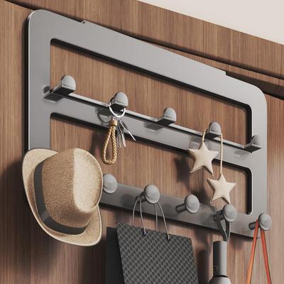 Крючок и вешалка на дверь: Настенный стеллаж для хранения без сверления