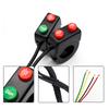 Motorcycle ATV 22mm Handlebar Horn And Headlight Combination Switch Button Motor Switches Turn Signal Replacement Accessories