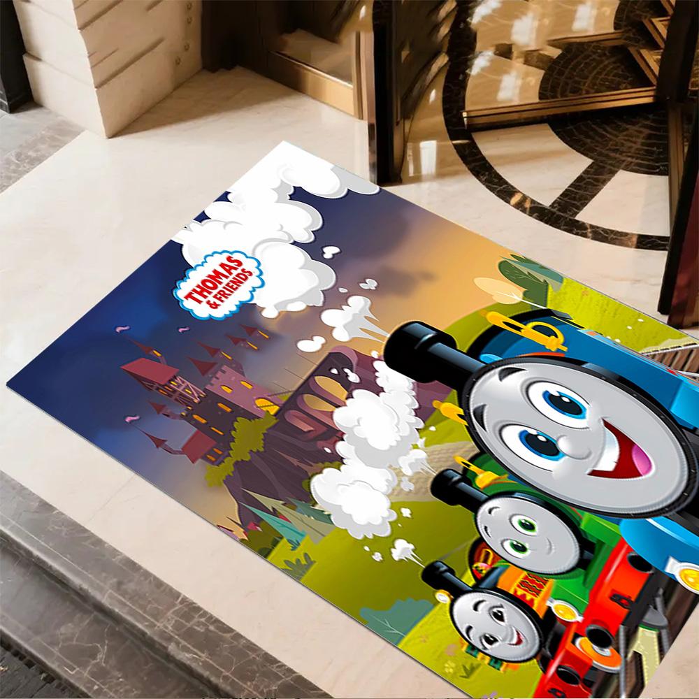 Thomas Friends Express Carpet Design for Entryway Dining Room Living Rooms Game Room Antislip Carpet Decorate Offices Birthday/Christmas Gift
