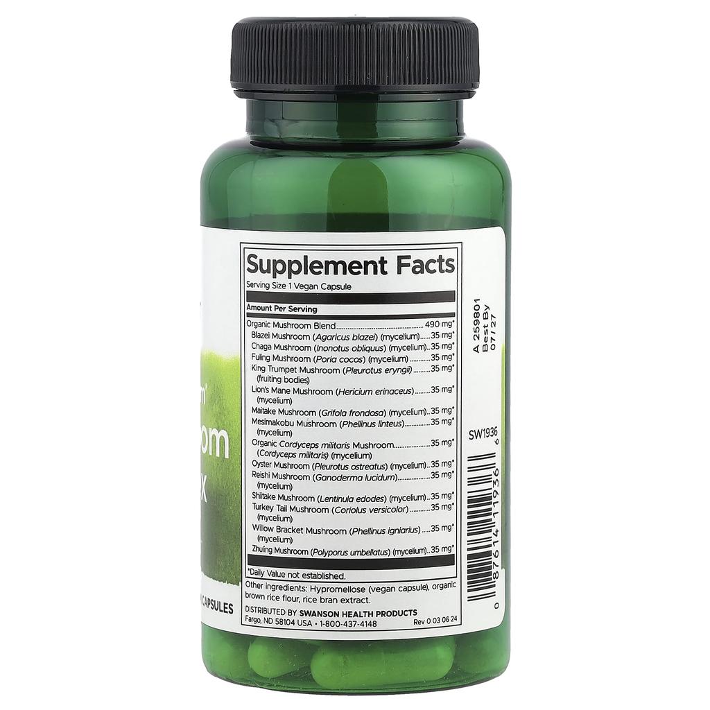 Full Spectrum®, Mushroom Complex 14, 60 Veggie Caps