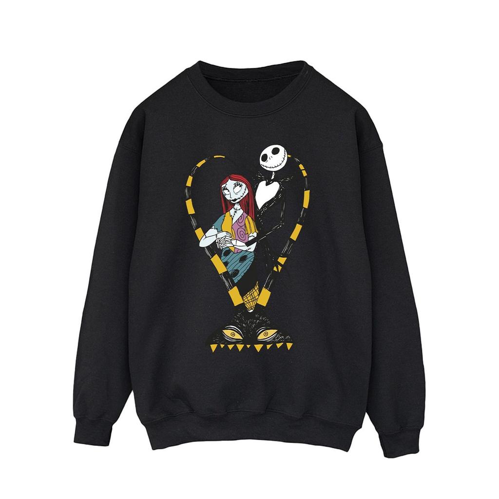 The Nightmare Before Christmas Mens Heart Jack Sweatshirt