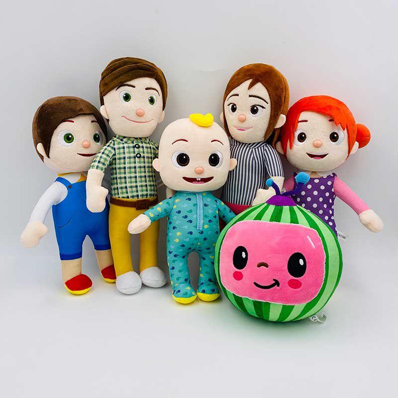 Adorable Cocomelon Plush Toy Jj Family Soft Stuffed Dolls For Educational Fun
