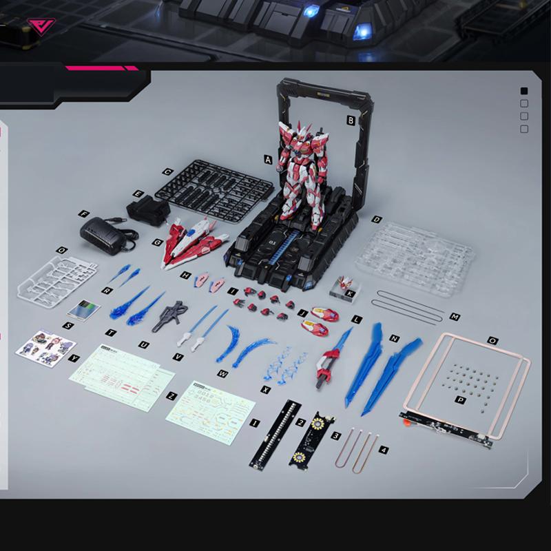 QianQiuShang 1/100 Alkaid Pink II XH-B01A Сборная модель меха Аction Figures с подставкой Коллекционная игрушка Декор Подарок
