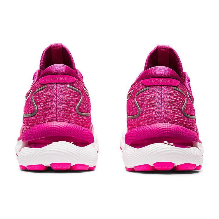 Asics Женские кроссовки Gel Nimbus 24 Fuchsia Red Pink White 1012B201-600
