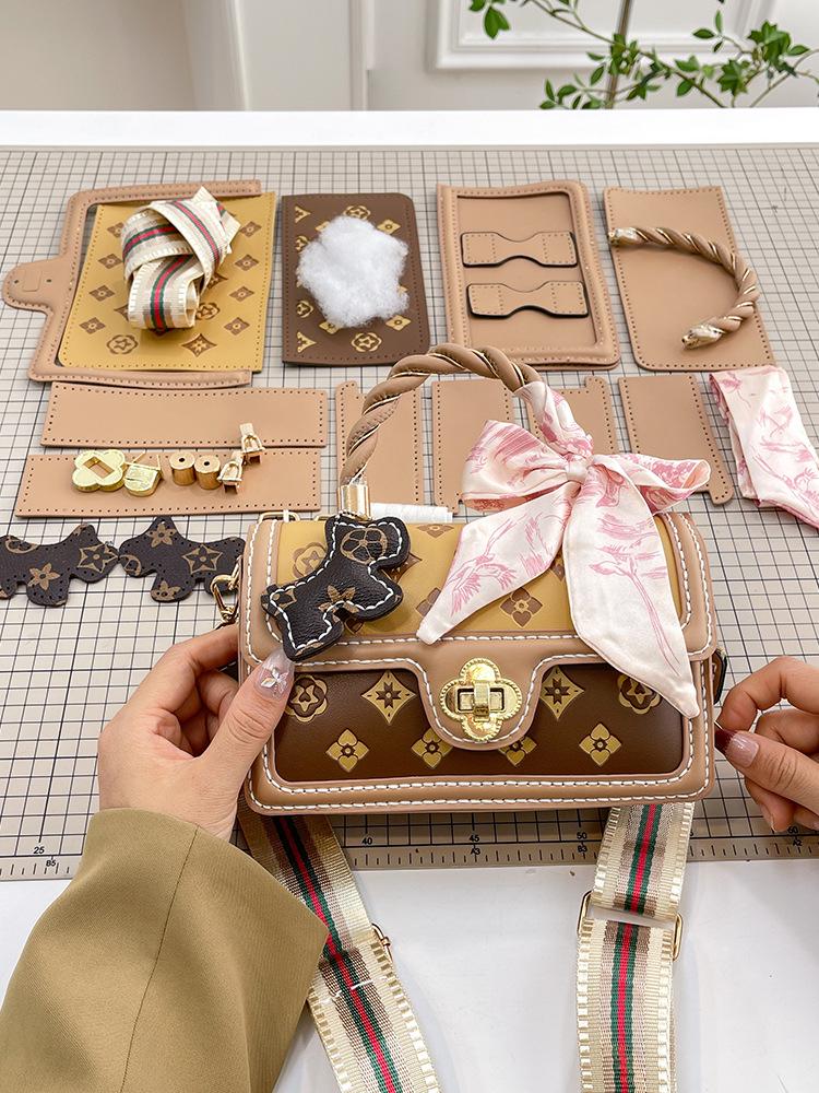 Набор для изготовления своими руками тисненой сумки через плечо ручной работы - в стиле TikTok