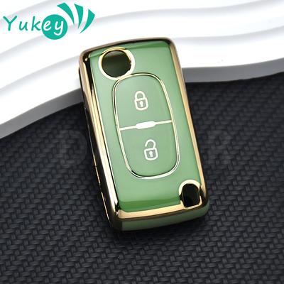 Для Citroen C2 C3 C4 C5 C6 C8 для Peugeot 107 207 307 307S 308 407 607 TPU 2 3 Кнопки Чехол-футляр для автомобильного пульта дистанционного управления