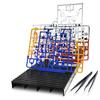 Tmwinners Gunpla Stand, Flat Type/Holds Up To 42 Models/Flat (3mm Rectangular Groove)