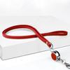 Leather Lanyards Telescopic Sling Bright Colors ID Badge Holder  Office School