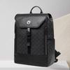 New Men's Leather Shoulder Bag Men's Fashion Embossed Waterproof Backpack Large Capacity Computer Bag Trend Men's Bags
