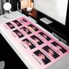 Inter Miami CF Theme Premium Non-slip Mouse Pad with Stitched Edges,Durable Rubber Material,for Desktop & Gaming Great Gifts
