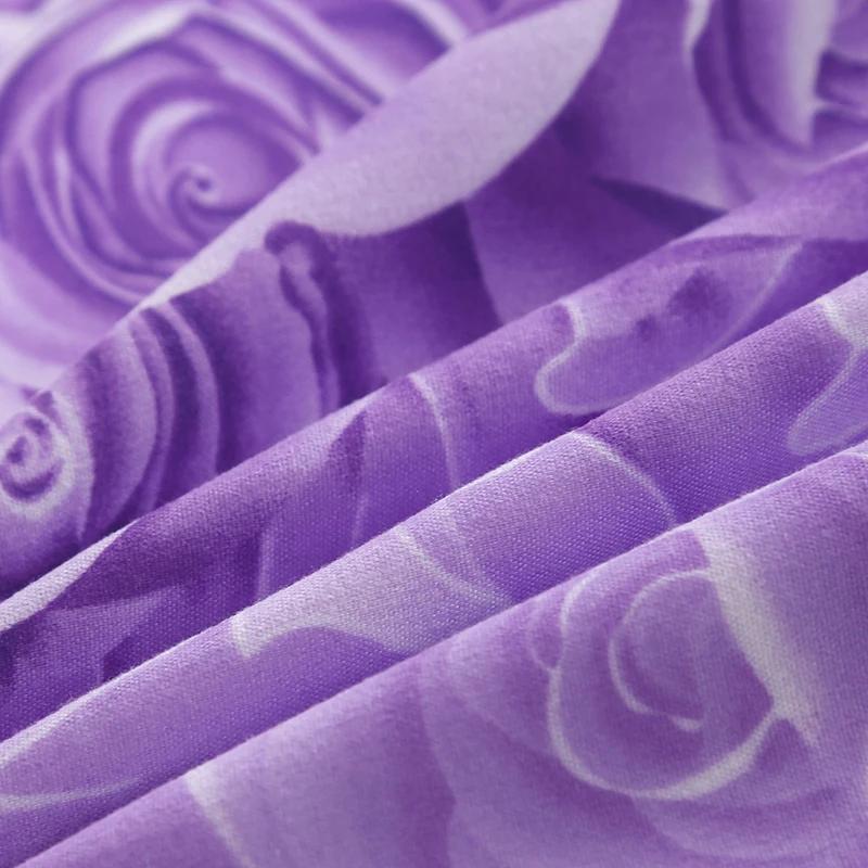 Комплект постельного белья из 3 предметов Комплект с юбкой для кровати(1xпростыня+2 наволочки) Матрас Противоскользящий Защитный Чехол Домашнее Постельное Белье Двухслойная Юбка Пыленепроницаемые Покрывала для Кровати