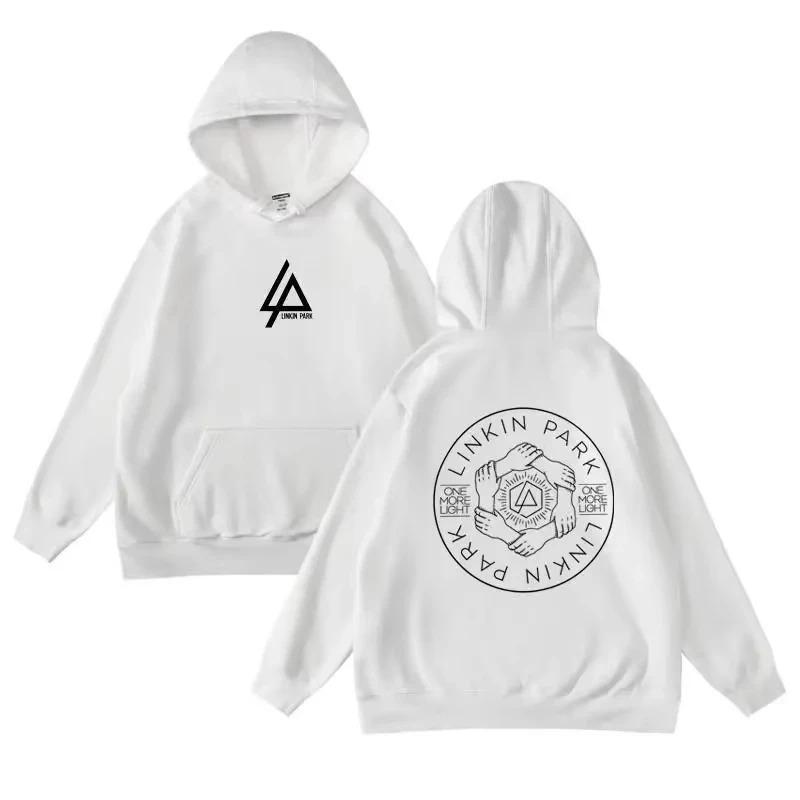 Европейская и американская рок-группа Linkinpark Парк Осень и Зима Худи с капюшоном для мужчин и женщин Толстовка-пуловер