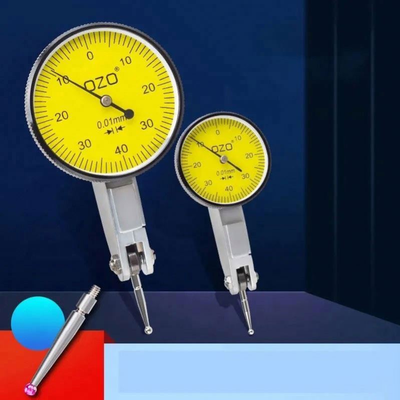 REALMAX High Precision Miniature Function Mechanical Types of Dial Gauge Test Lever Indicator With 0-0.8mm