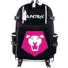 Kpop Demon Hunters Rumi Zoey Mira Print Unisex Large Backpack Student School Waterproof Bag