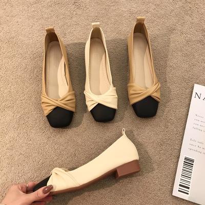 Поздний вечерний бриз, нежный, мягкая подошва, одинарные туфли, женская обувь 2025 года, весна и осень с юбками, повседневные женские туфли Мэри Джейн на плоской подошве для бабушек