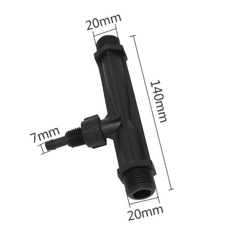 G1/2 '' G3/4 "Инжектор для орошения Вентури, смеситель для удобрений, сельское хозяйство, садовая водопроводная трубка, садовая гидромассажная ванна, спа, инжектор озона