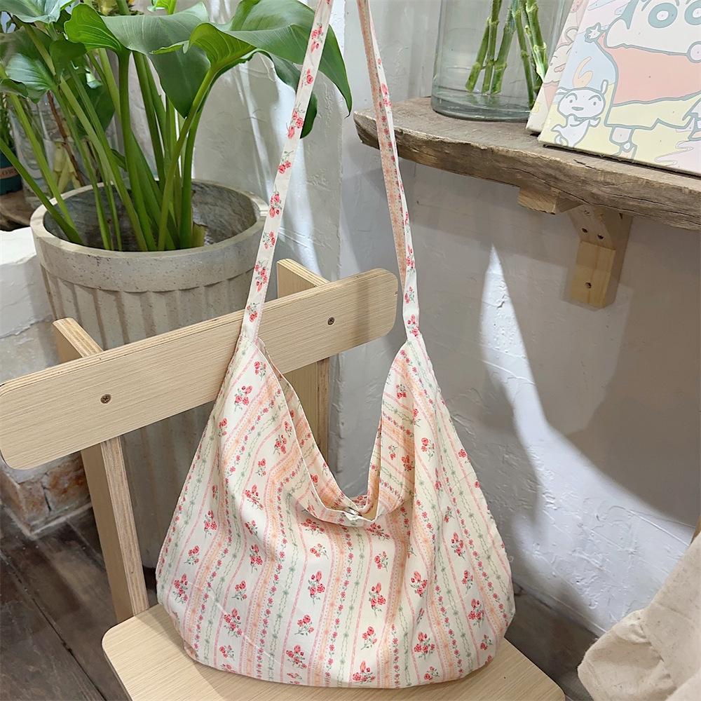 Холщовая сумка кроссбоди с леопардовым принтом - Модная, Вместительная женская сумка через плечо