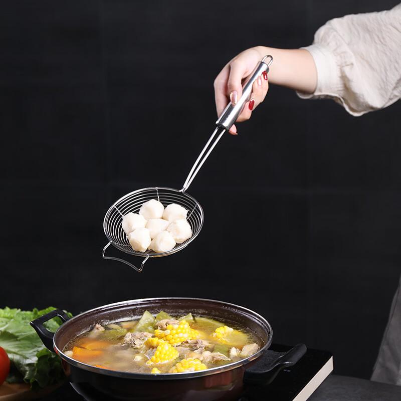 Jing Zhi Feng Stainless Steel Skimmer & Strainer Spoon Set