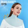 Sunscreen Shawl Neck Protection Soft Smooth Shiny Fabric Thin Shawl Multi-Directional UV Protection Fake Collar