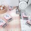 100 шт. Очень тонкие швейные булавки, 0,29-0,54 мм, булавки для шитья из нержавеющей стали для квилтинга и деликатных тканей