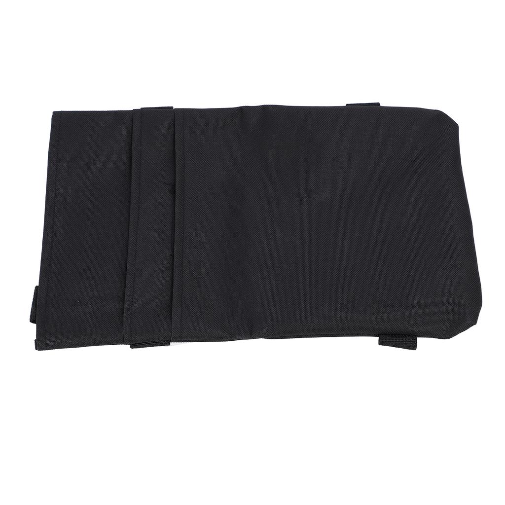 Сумка для костылей из ткани Оксфорд, фиксирующая ремень, многофункциональная, переносная, 7,87x11,81 дюйма, черная