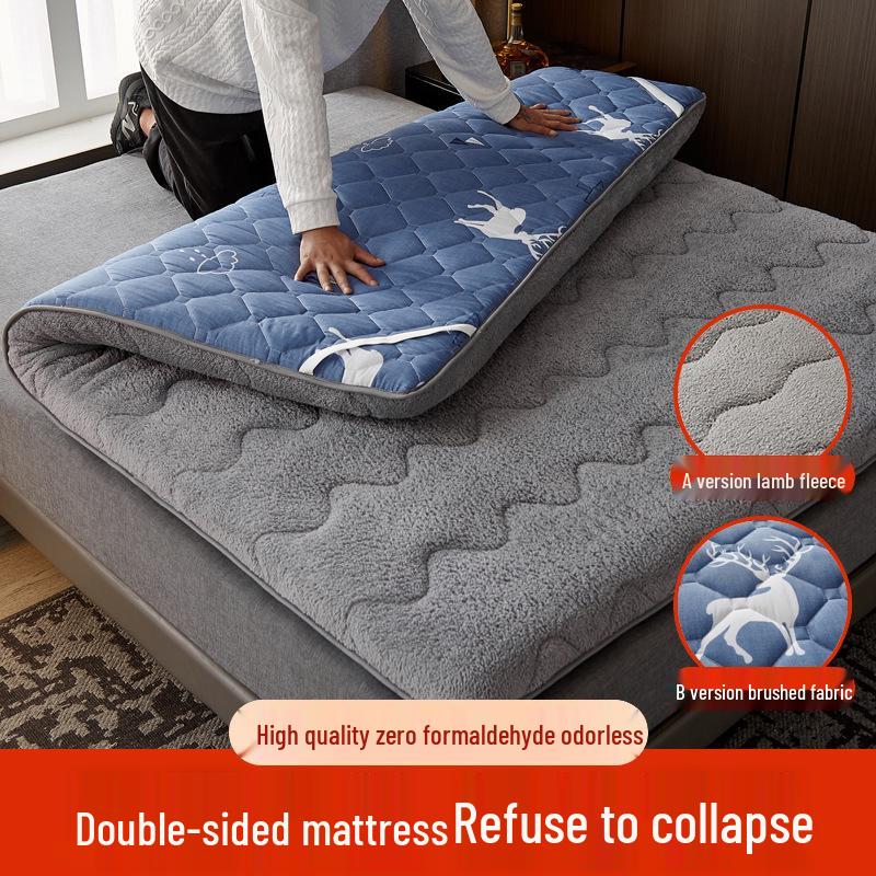 Трехмерное одеяло-наматрасник из овечьей шерсти для односпальной или двуспальной кровати