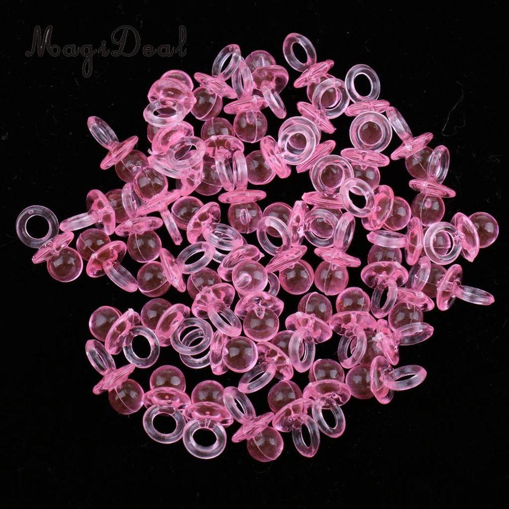 Birthday Gift Table Scatter DIY Baby Shower Decoration Party Favors Cake Decor Baby Pacifier